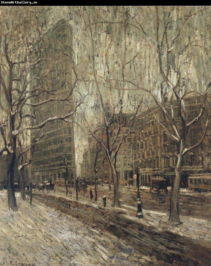 Ernest Lawson The Flatiron Building